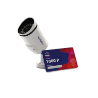 TRASSIR D2151IR3-2.8Cloud1000 Комплект видеонаблюдения