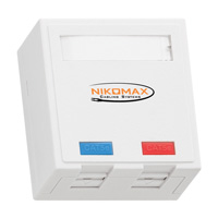 Nikomax NMC-WO2UD2-FT-ST-WT Сетевое оборудование